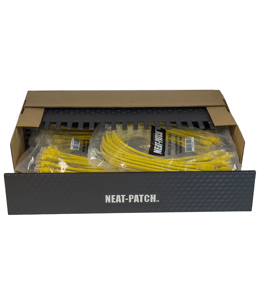 NP2K648 - NP2 2U Cable Manager With 48 2ft Fluke® Certified Patch Cables
